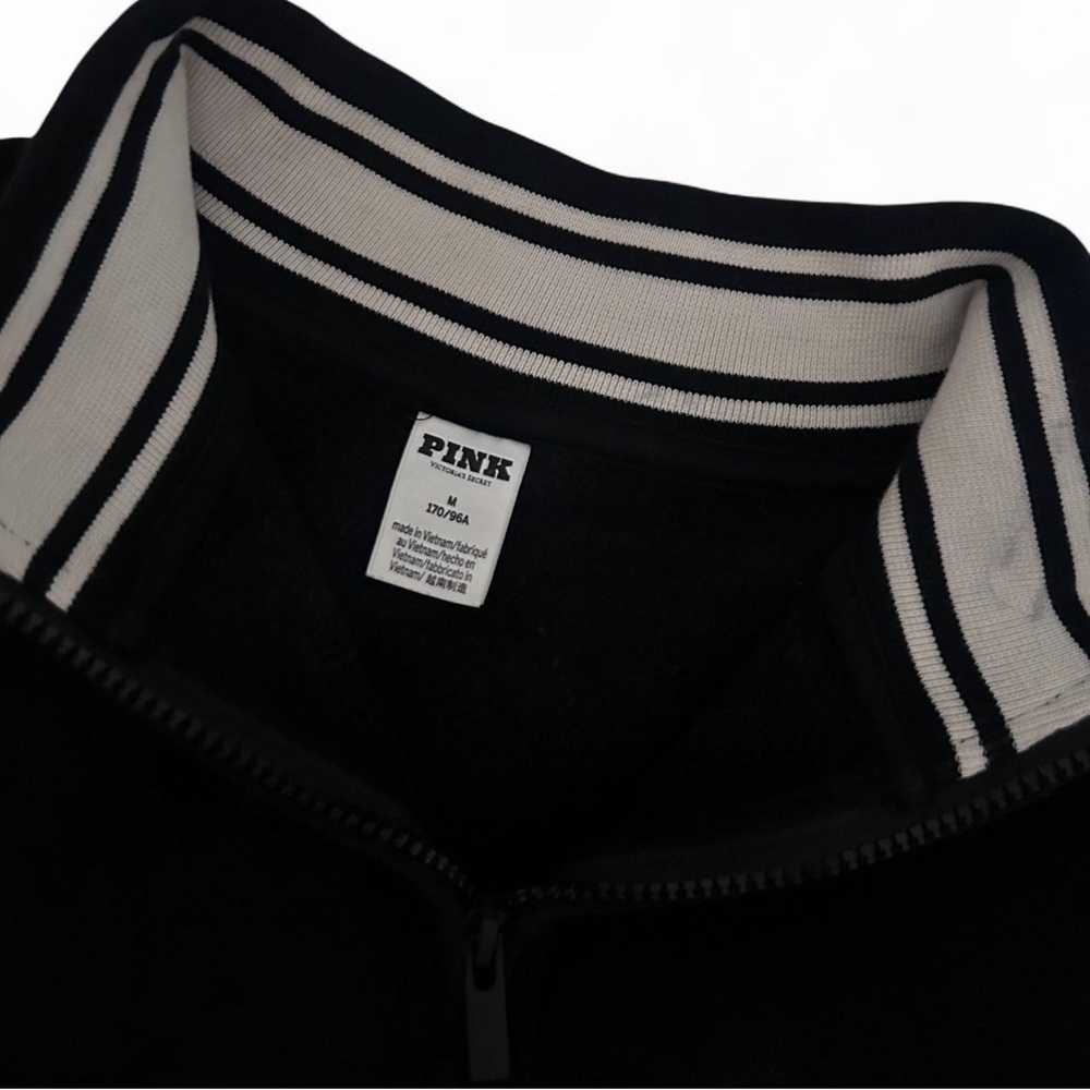PINK quarter zip sweater